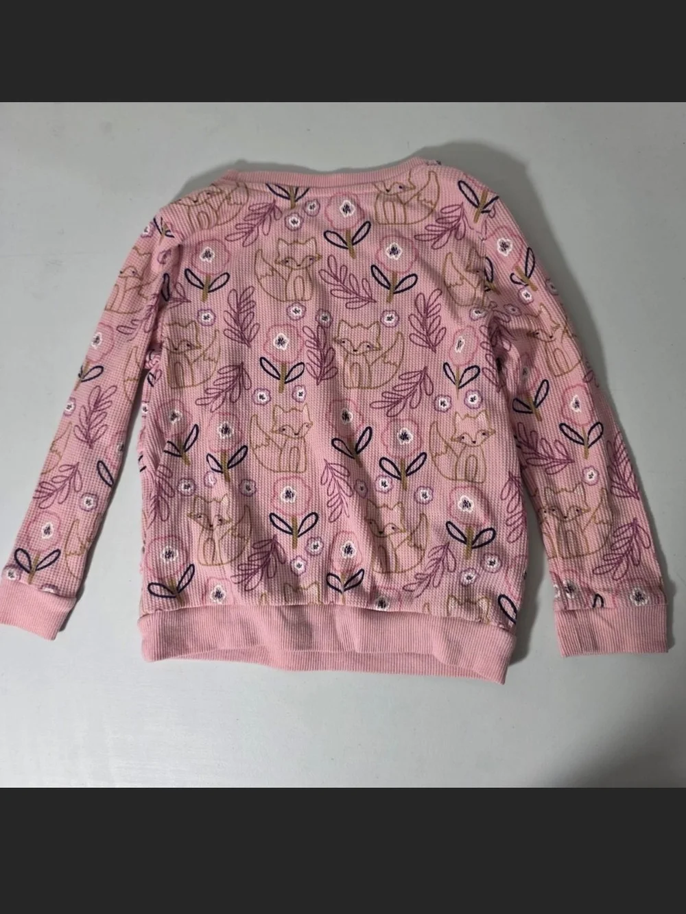 Garanimals Pink Fox & Floral Two-Piece Set